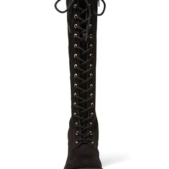 New York and company tall Lace up black boots - Picture 2 of 4